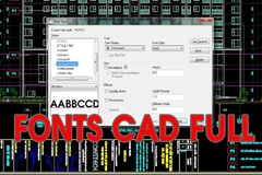 Hướng dẫn Download Font AutoCAD mới nhất cho PC