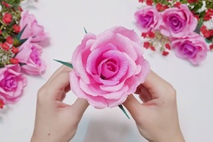 Cách làm hoa bằng giấy đơn giản và đẹp mắt