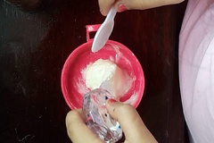 Cách làm slime bằng nước rửa chén