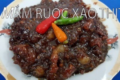 Cách làm mắm ruốc tại nhà