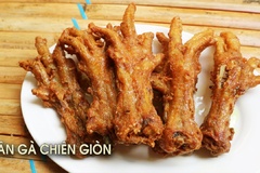Cách làm chân gà chiên mắm đơn giản và ngon miệng