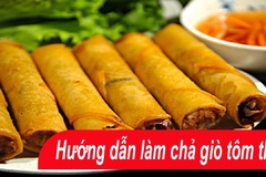 Cách làm chả giò chay ngon tuyệt vời