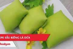 Hướng dẫn chi tiết cách làm bánh crepe sầu riêng