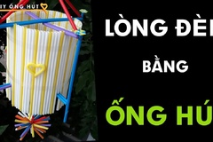 Hướng dẫn cách làm lòng đèn ngôi sao