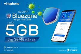 Cách nhận 10GB Data và miễn cước cho thuê bao di động tải và sử dụng Bluezone
