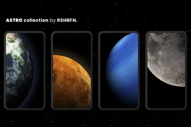 Link tải bộ hình nền Astro về không gian và hành tinh dành cho iPhone và iPad mới nhất