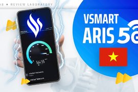 Trên tay Vsmart Aris 5G, tuyệt phẩm Camera ẩn trong màn hình điện thoại!