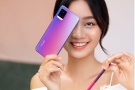 Khám phá chiếc điện thoại đẹp lung linh, cá tính vivo V20