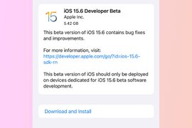 Apple phát hành iOS 15.6 Developer Beta 1