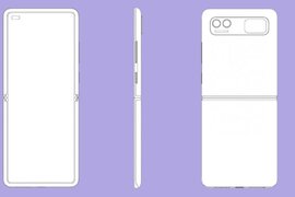 Lộ hình ảnh điện thoại gập vỏ sò của Xiaomi, cụm camera sau giống Pixel 6?