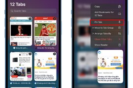 iOS 16: ghim tab để dễ truy cập hơn trên Safari