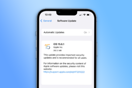 Apple phát hành iOS 15.6.1 chính thức: sửa lỗi và cải thiện hiện năng