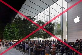 Apple Store ở Singapore không cho người xếp hàng mua iPhone 14