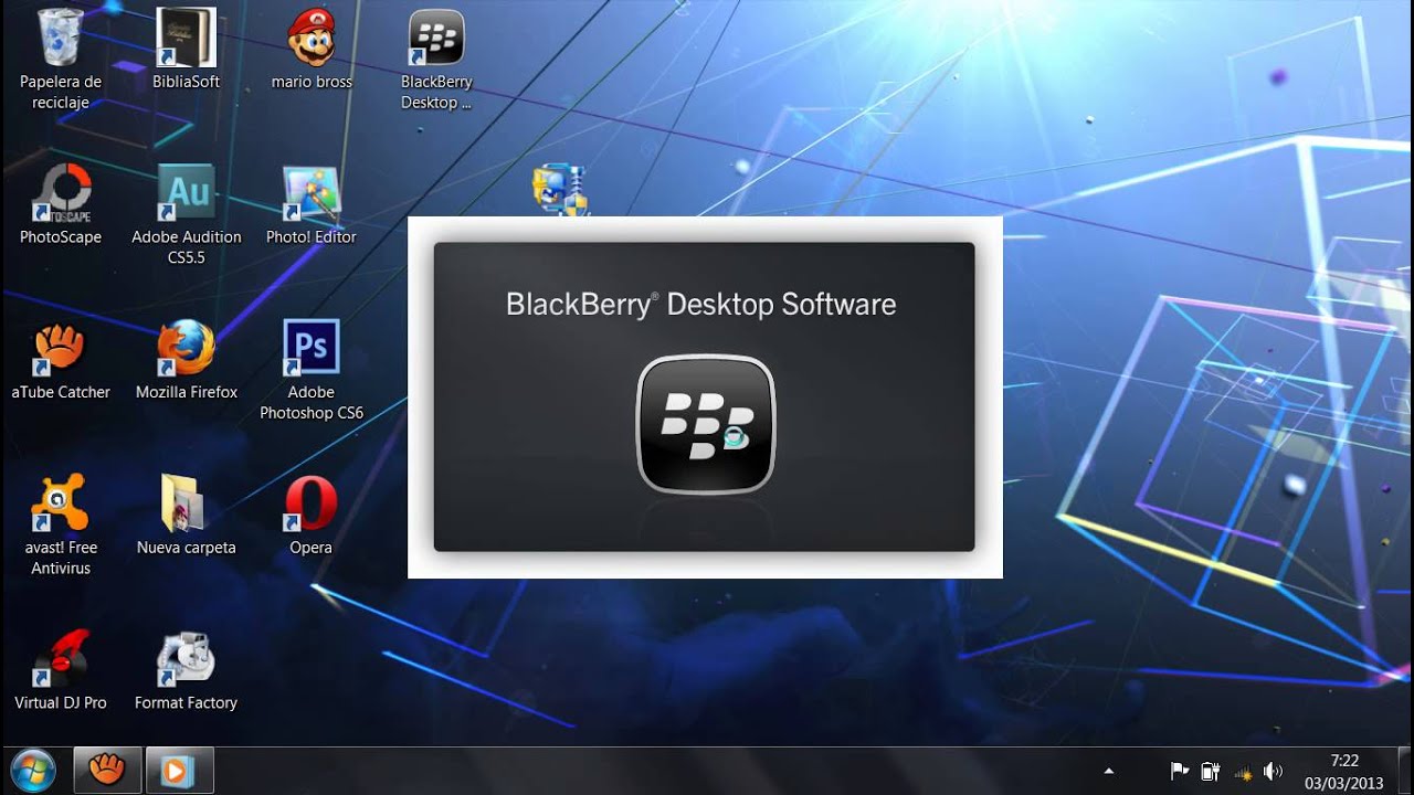 Hướng dẫn Download BlackBerry Desktop Manager
