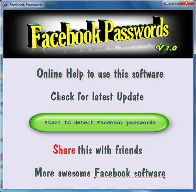 Hướng dẫn Download Facebook Password cho PC