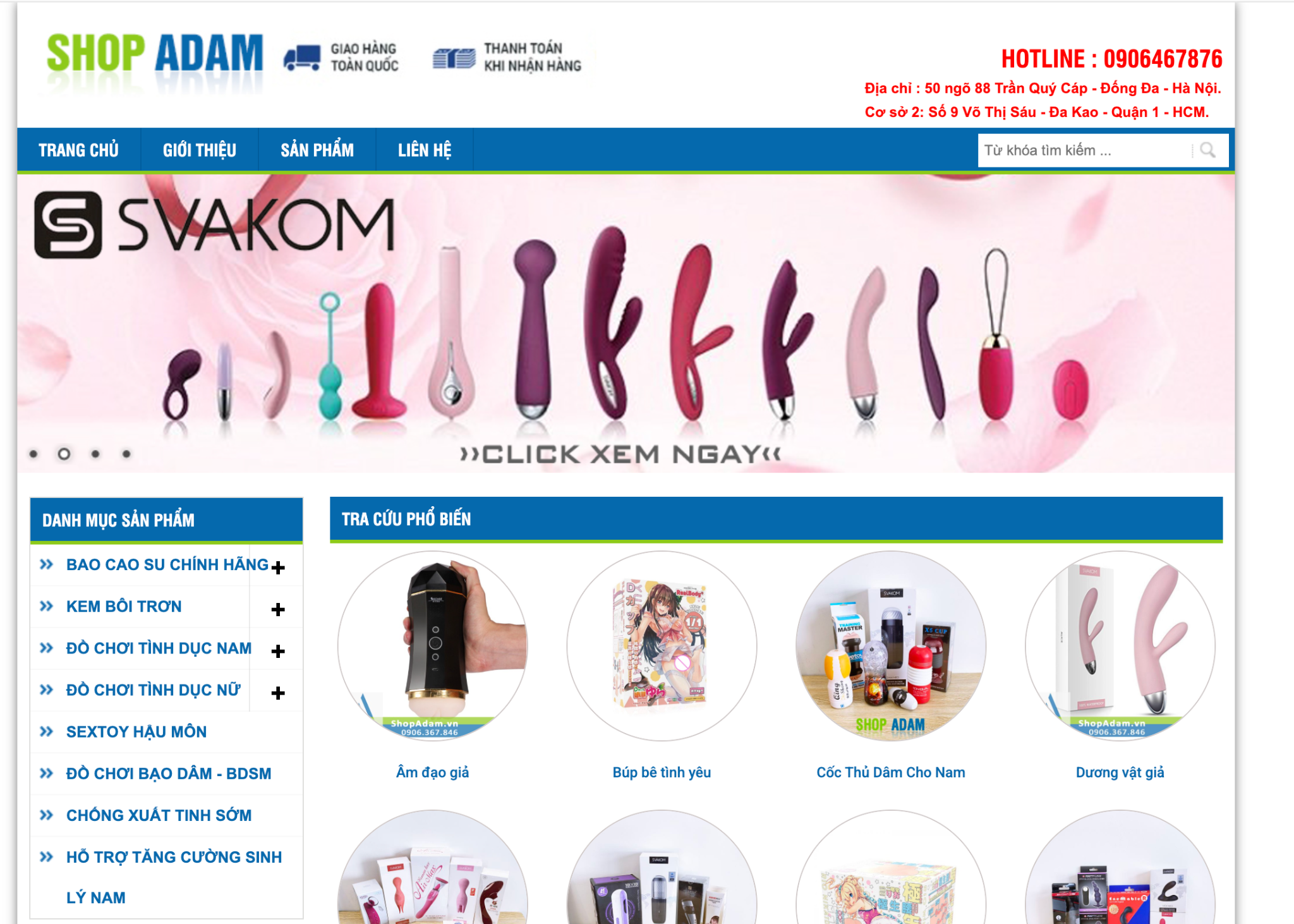 Shop Adam - Shop uy tín lâu đời