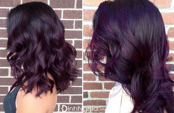 Nhuộm tóc màu tím: 9 cách SÀNH ĐIỆU và NỔI BẬT cho mái tóc cuốn hút