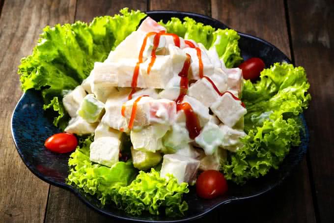 Top 20+ Cách Làm Salad Hoa Quả Giống Gogi Hướng dẫn cách làm salad hoa ...