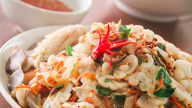 Cách làm gỏi gà măng cụt - Món ăn đặc sản Lái Thiêu ngon khó cưỡng ...