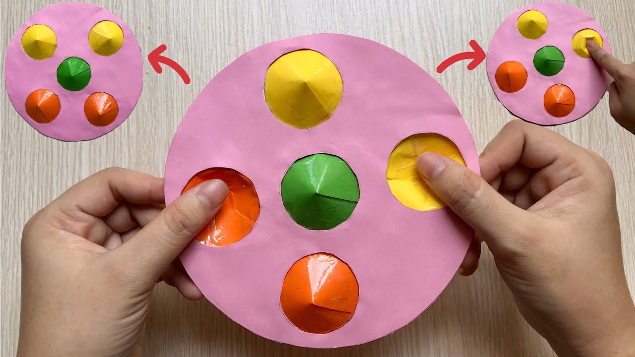 (26) Cách làm đồ chơi Pop it bằng giấy | Sáng Tạo Thủ Công - YouTube