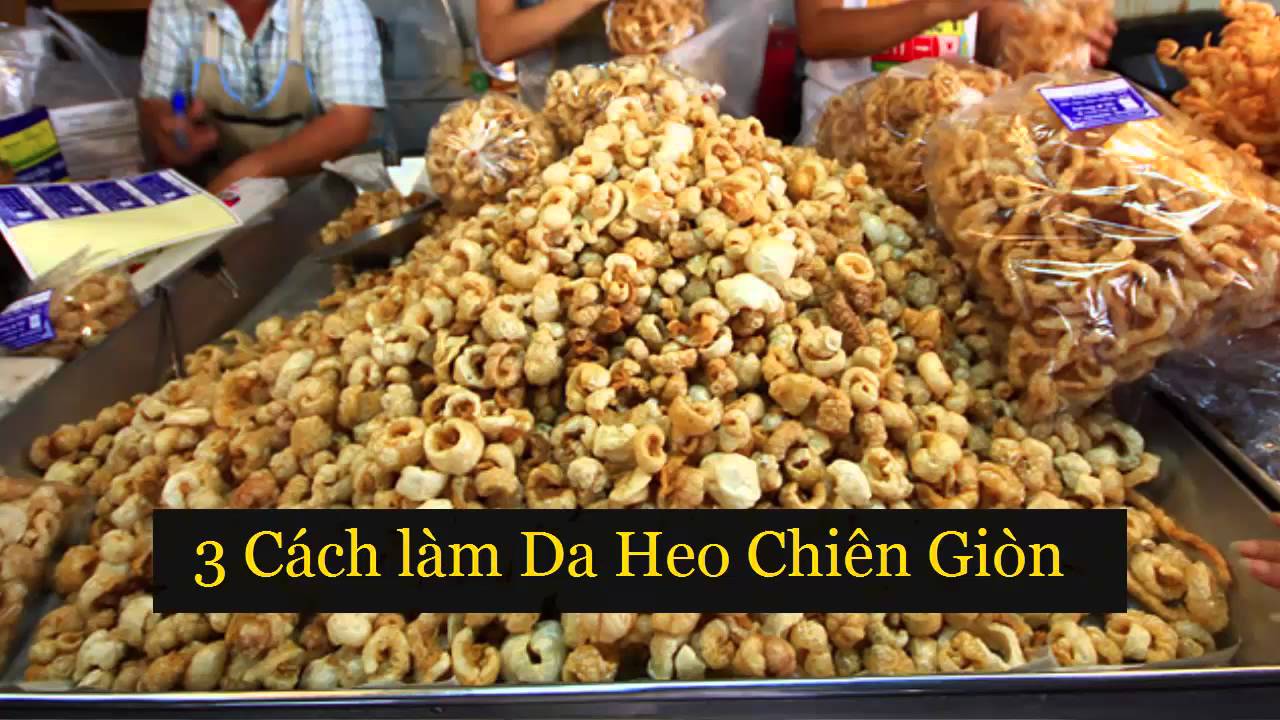 3 Cách Làm Da Heo Chiên Giòn - YouTube