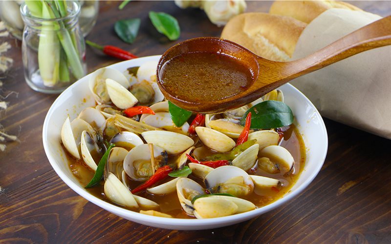 Cách Làm Nghêu Hấp Thái Chua Cay, Ăn Thích Mê | Cooky.vn