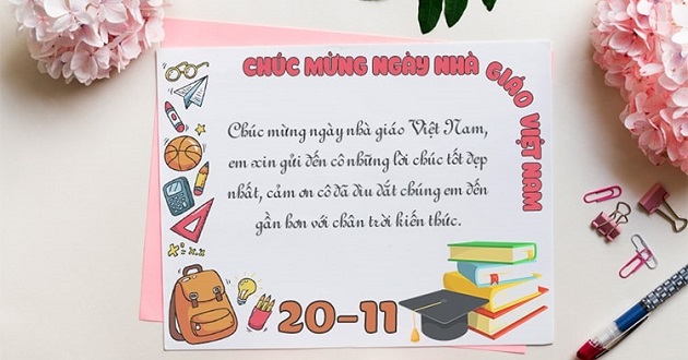 Cách làm tập san 20/11 đẹp mừng ngày Nhà giáo Việt Nam