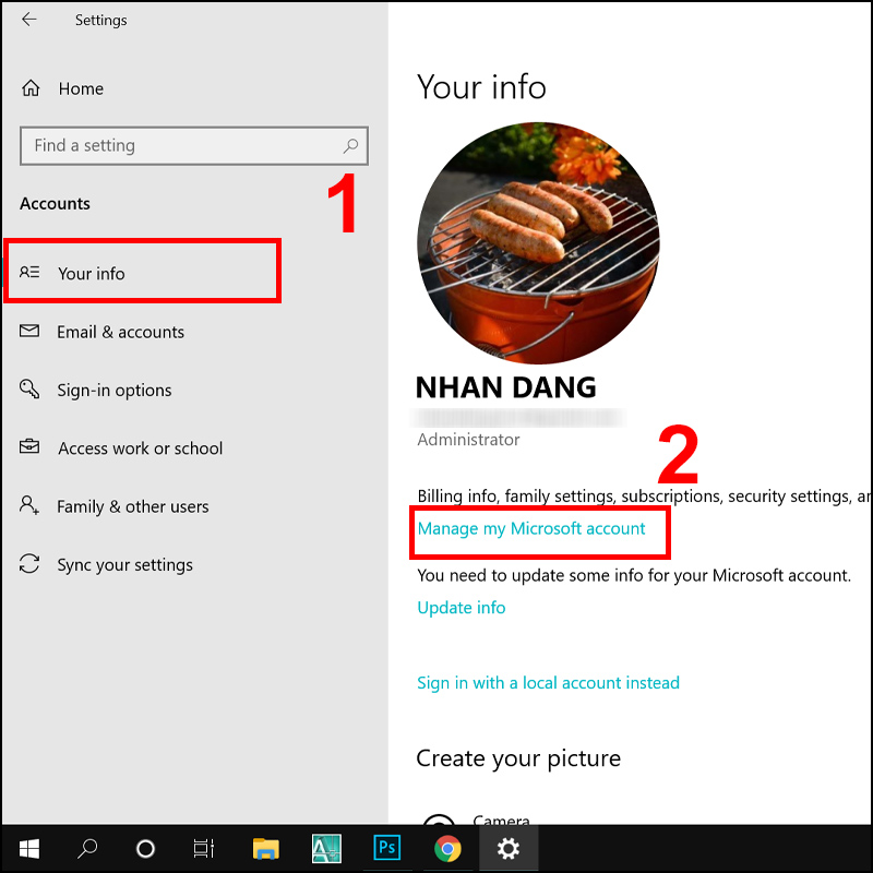 4 cách thay đổi tên người dùng máy tính trong Windows 10 đơn giản ...