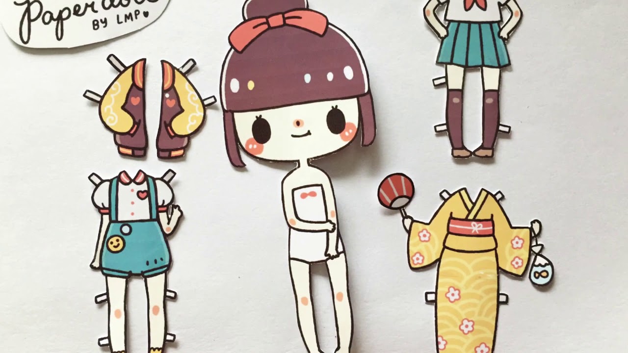 Paper doll (Búp bê giấy) - YouTube