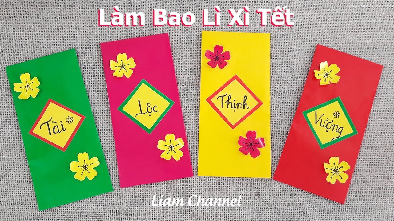 9 Cach Lam Bao Li Xi Hay Nhất