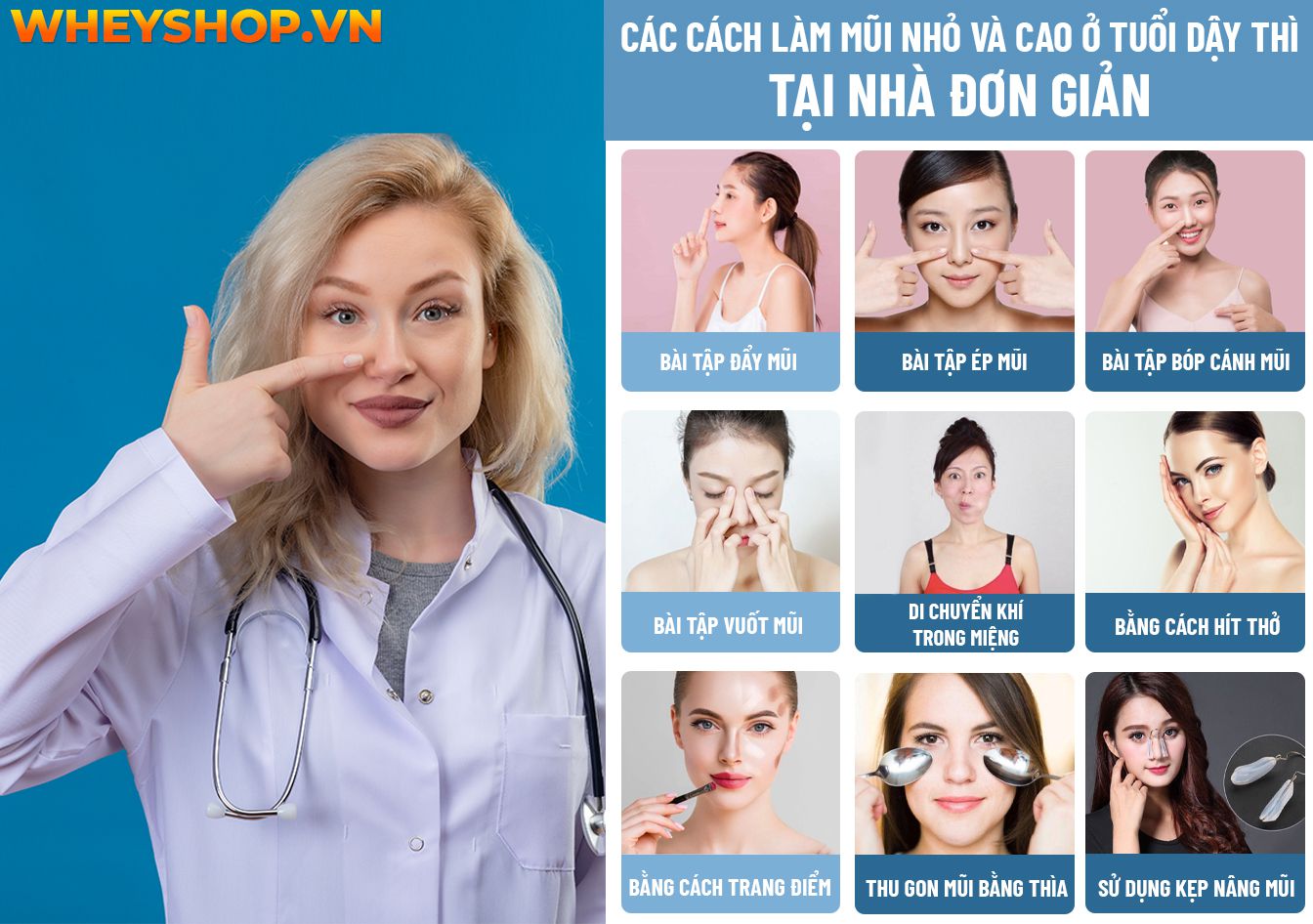 Cách làm mũi nhỏ và cao ở tuổi dậy thì an toàn, hiệu quả - Soloha.vn