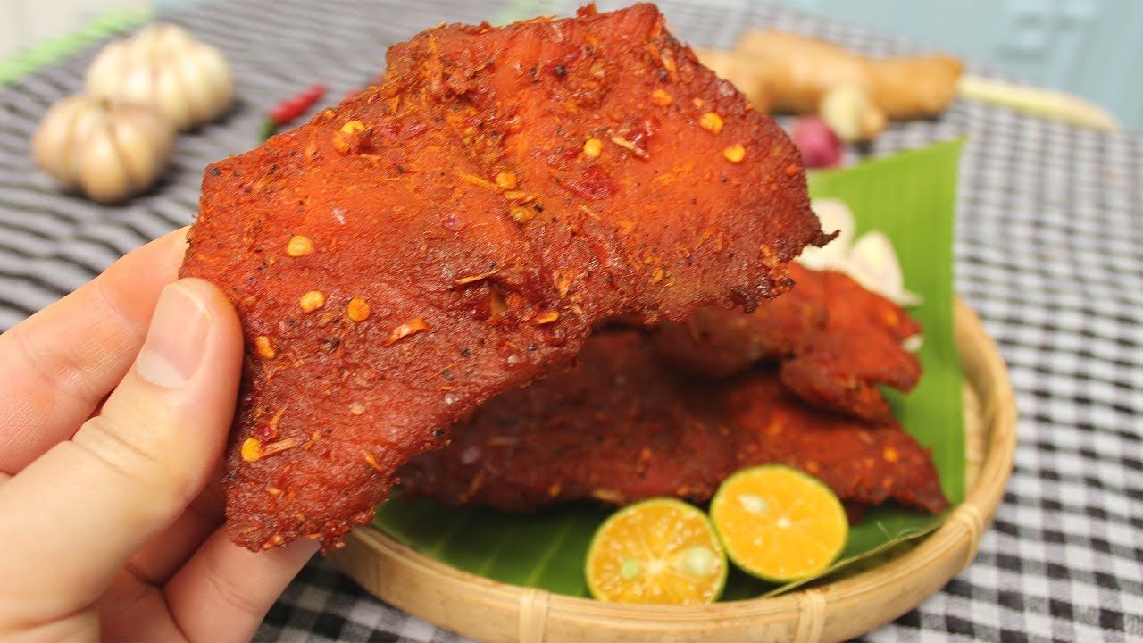 CÁCH LÀM KHÔ HEO GIẢ BÒ GIỐNG ĐẾN 99% | KHÔ HEO MIẾNG - CKK