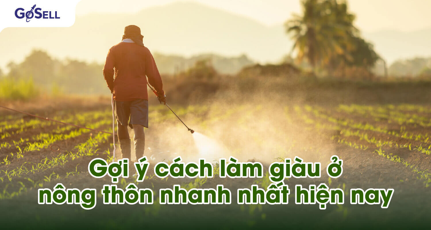 Gợi ý cách làm giàu ở nông thôn nhanh nhất hiện nay - GoSELL