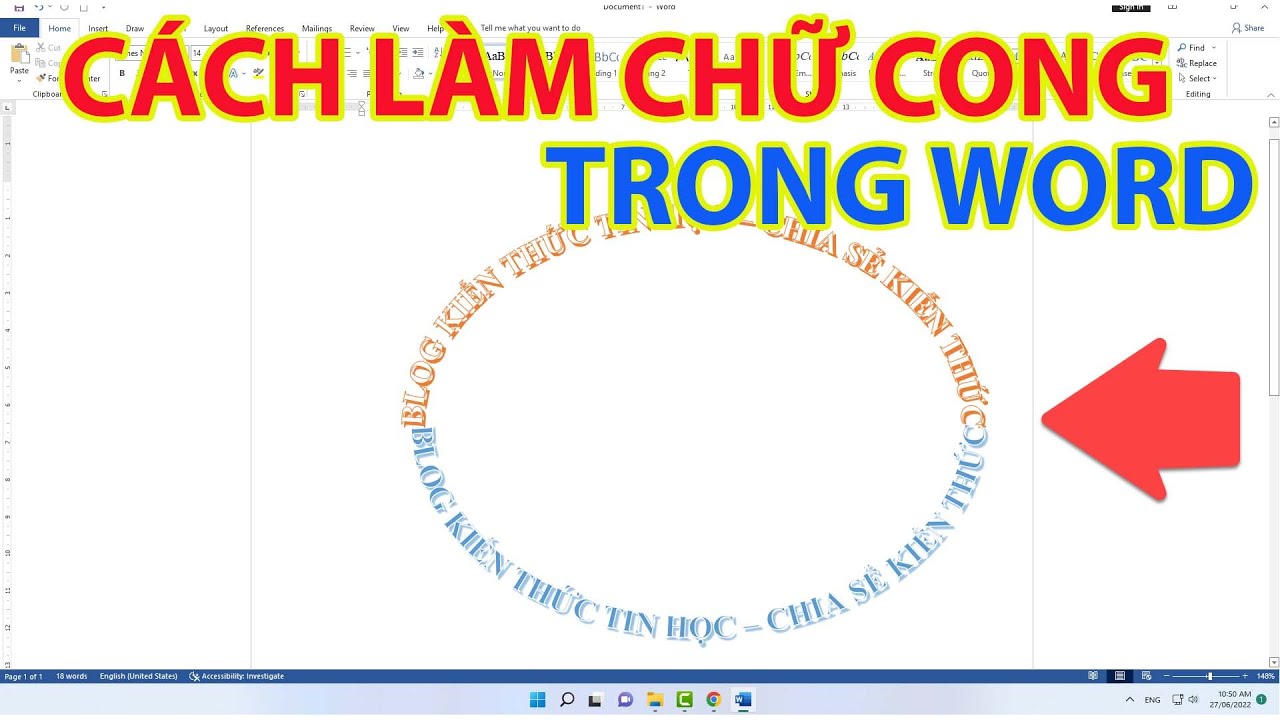 Cách Làm Chữ Cong Trong Word - vietnammonday.com