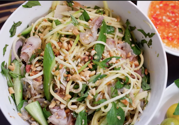 Cách trộn tré Bình Định ngon, ăn bao phê