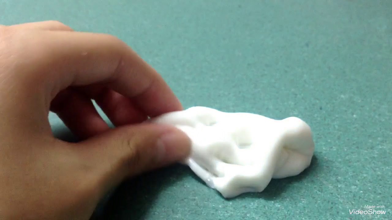 Cách làm slime sữa bằng keo trong - YouTube