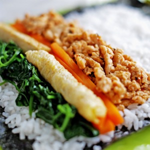 Cách làm Kimbap chiên