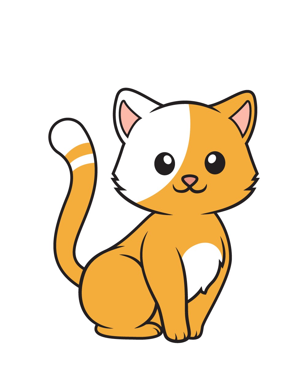 Cách vẽ con mèo đơn giản cute đẹp nhất [Hình vẽ mẫu con mèo cute] - Woow