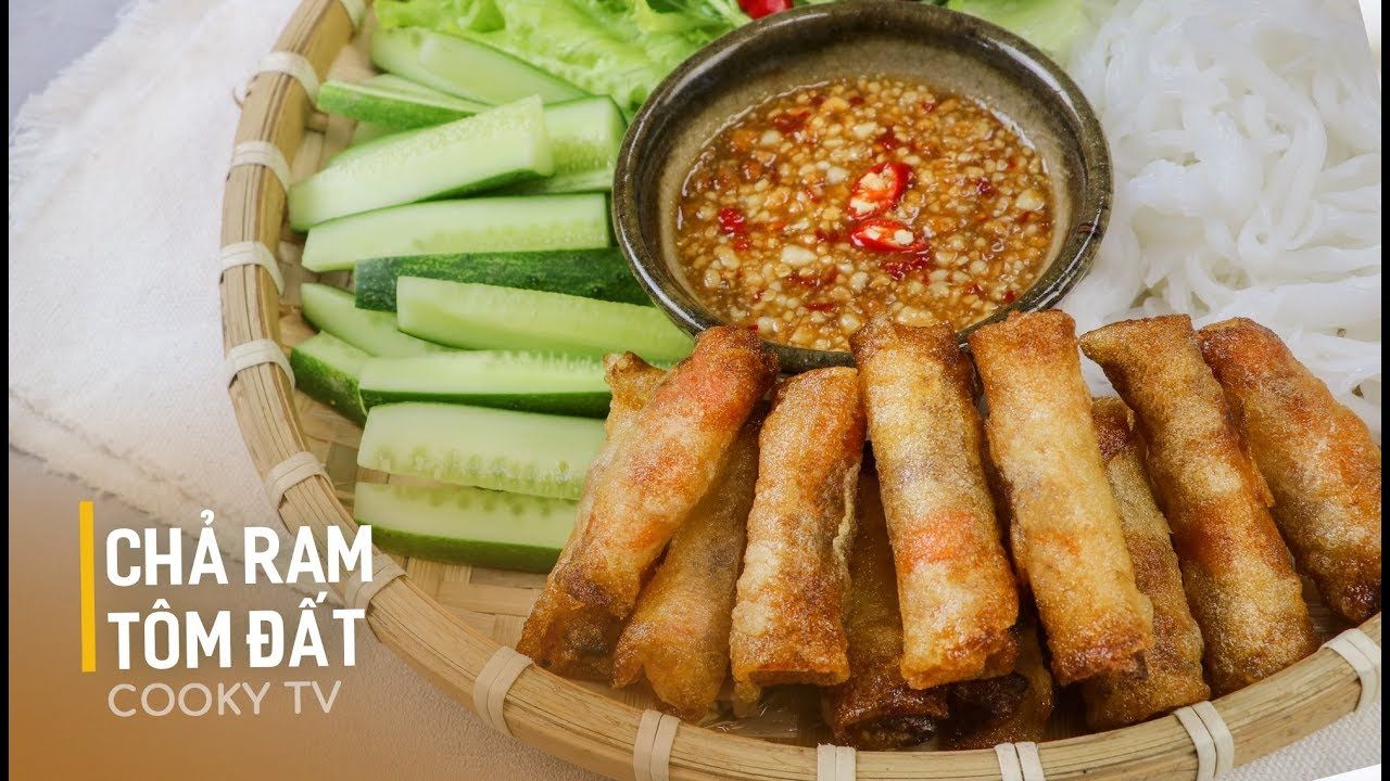#CookyVN - Cách làm CHẢ RAM TÔM ĐẤT giòn rụm, thơm ngon chuẩn đặc sản ...