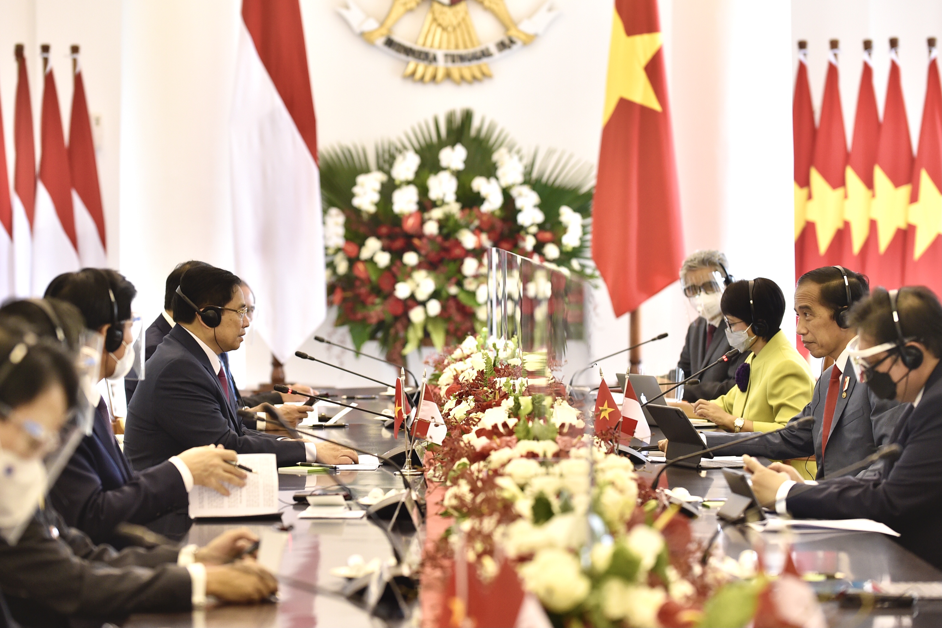 Thủ tướng Phạm Minh Chính hội đàm với Tổng thống Indonesia, định hướng ...