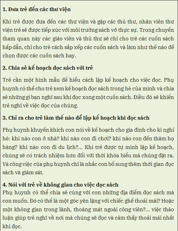 Cách trình bày bài thi đại sứ văn hóa đọc