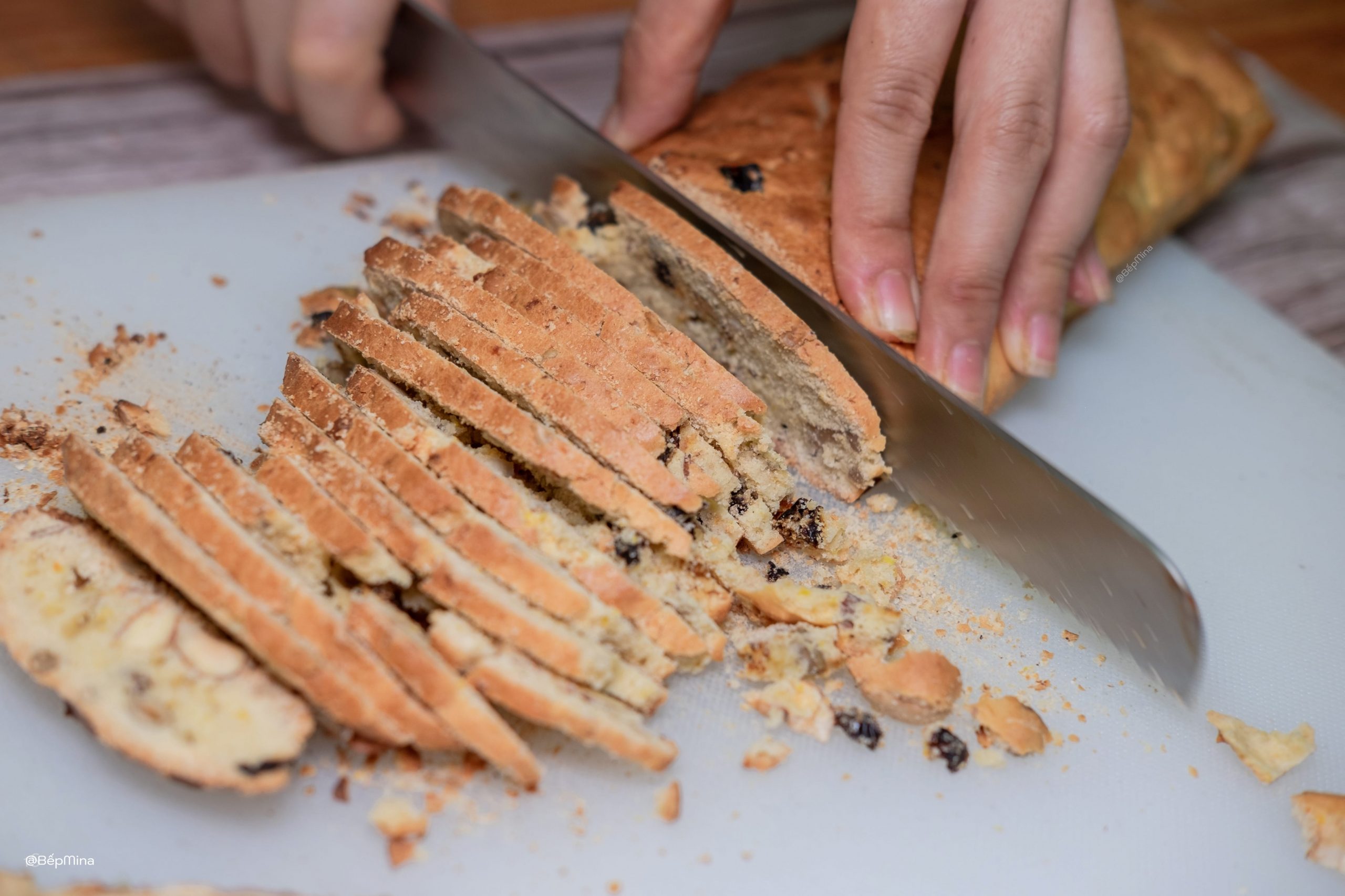 [VIDEO] Cách làm bánh Biscotti Giảm Cân Thơm Giòn Tan