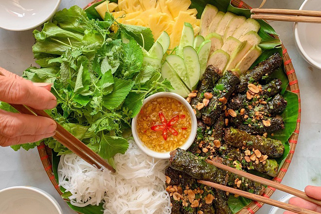 3 cách làm bò cuốn lá lốt thơm ngon, hấp dẫn chuẩn vị ẩm thực Việt