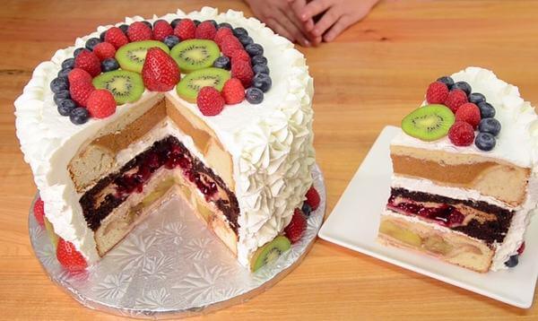 8 cách làm bánh sinh nhật đơn giản, bánh kem, bánh gato tráng miệng ...