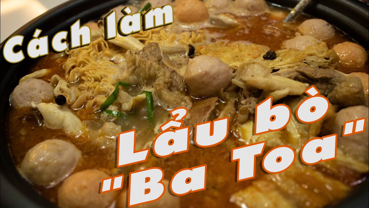 CÁCH LÀM LẨU BÒ 