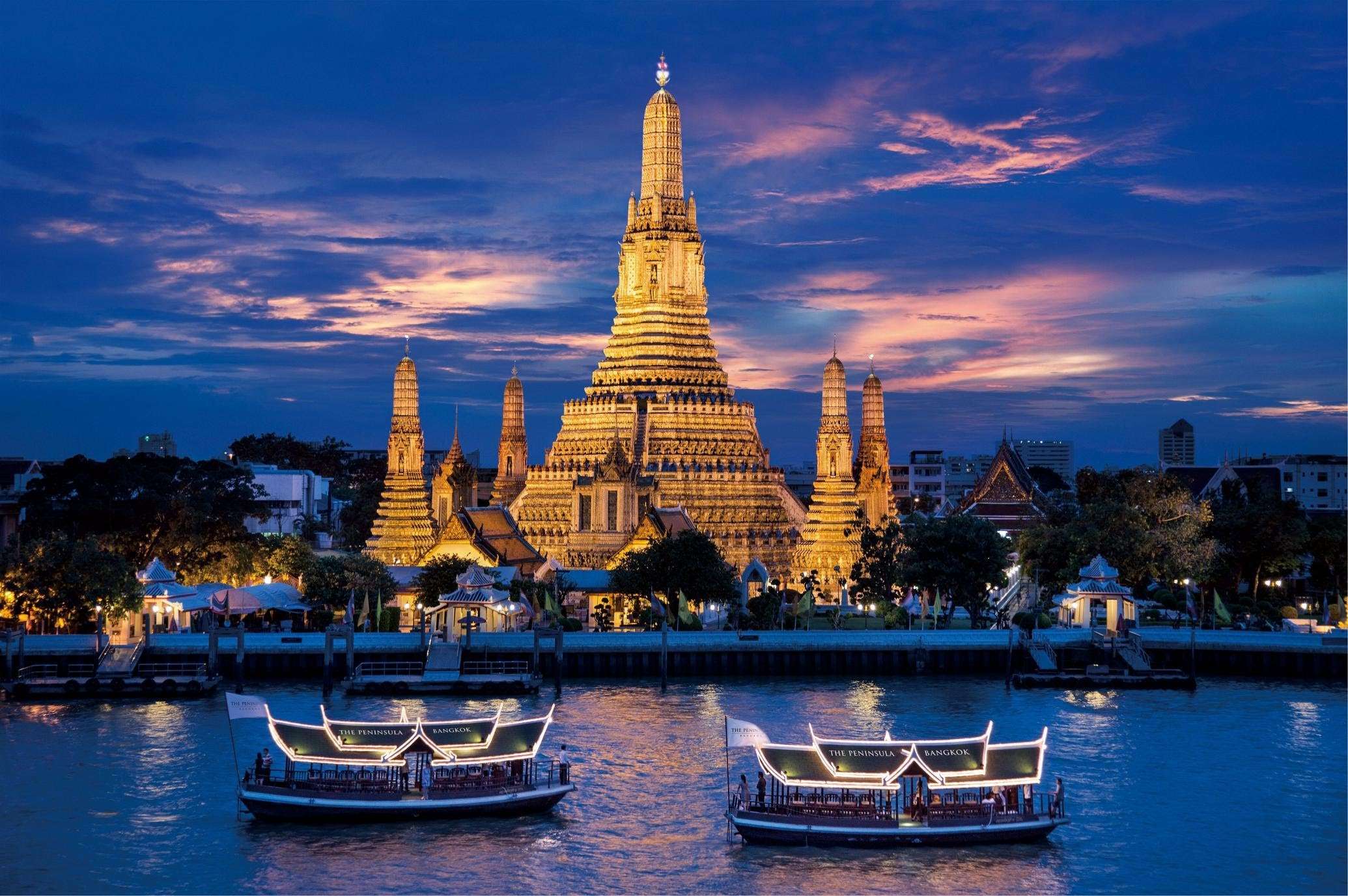 Du lịch Thái Lan tự túc - Mini Tour trên sông Chao Phraya