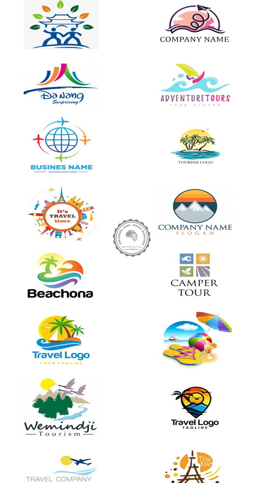 100+Mẫu thiết kế logo công ty Du lịch - Kiến Thức Cho Người lao Động ...