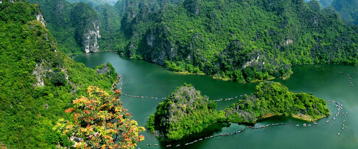 Khu du lịch sinh thái Ninh Bình thả mình vào thiên nhiên sông nước ...