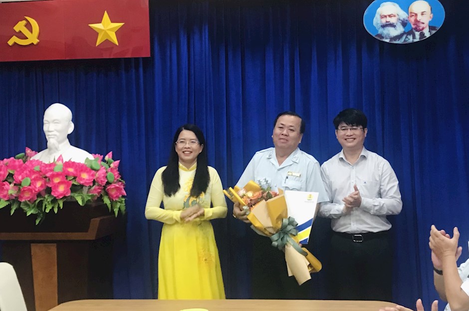 Đồng chí Nguyễn Minh Lý giữ chức Chủ tịch Công đoàn cơ sở Sở Du lịch TPHCM