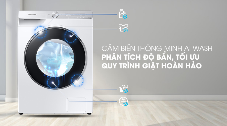 Cập nhật Tìm hiểu 3 công nghệ AI trên máy giặt thông minh Samsung thế ...